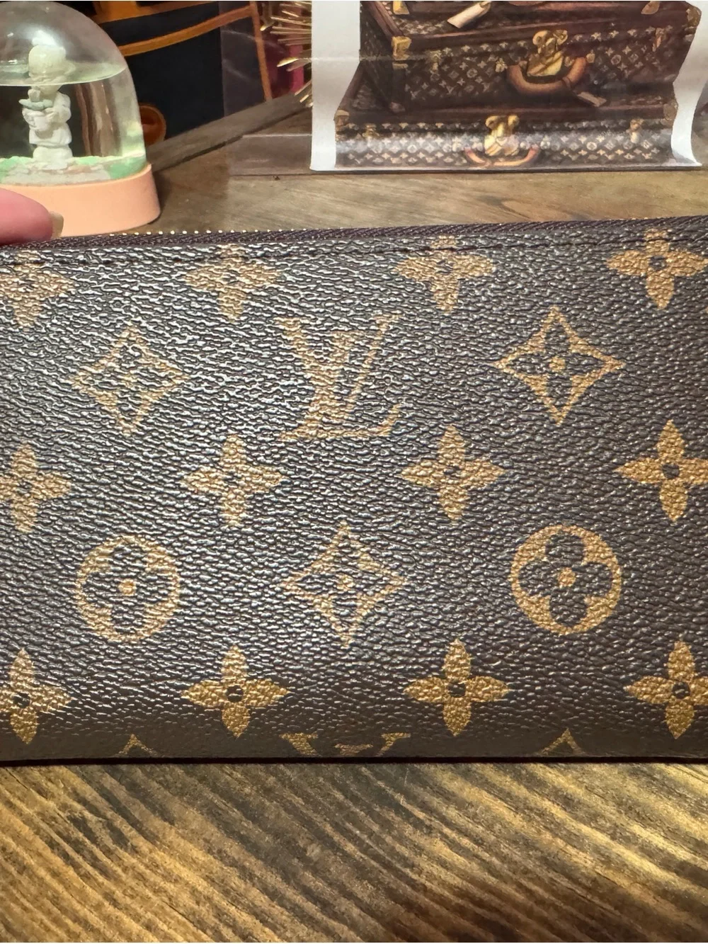 Monogram Canvas Zip Wallet